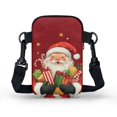 thumbnail image 2 of HELLHERO Santa Claus Gift Design Women Crossbody Bag for Women Double-layer Sling Bag Polyester Lightweight, 2 of 7