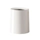 thumbnail image 1 of Inteprter Cubo de basura ABS, cubo de basura de boca ancha, a prueba de golpes, estilo japonés, parte inferior antideslizante, cubo de Suministros de limpieza para el hogar Blanco Grande, 1 of 6