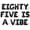 Black, variant on Letter Balloons - EIGHTY FIVE IS A VIBE 16" Inch Alphabet Letters Foil Mylar Balloon 85th Birthday Party Banner (Pink)