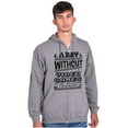 thumbnail image 5 of A Day Without Video Games Zip Up Hoodie Men's Women's Brisco Brands M, 5 of 6