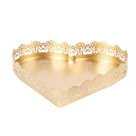 

HeroNeo Heart-Shape Cupcake Serving Tray Cupcake Metal Display Metal Dessert Festival
