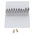 thumbnail image 2 of Double Cut  Burr Set, Efficient Tungsten Carbide  Tool Bits Multipurpose  for Woodworking for Carving, 2 of 7