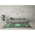 thumbnail image 3 of Ahgly Company Indoor Rectangle Persian Turquoise Blue Traditional Area Rugs, 2' x 3', 3 of 4