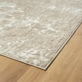 thumbnail image 3 of Luxe Weavers Boho Abstract Textured Beige 5x7 Area Rug, Living Room Carpet, 3 of 11
