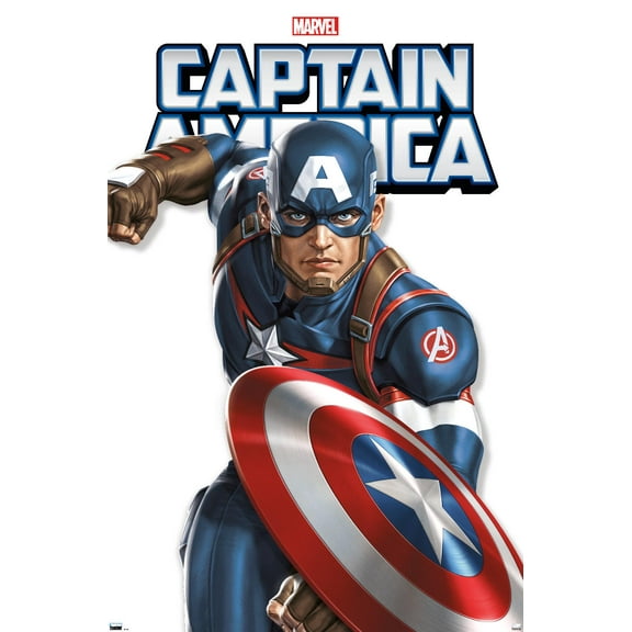 Marvel Comics - Captain America Feature Series Wall Poster, 22.375" x 34"