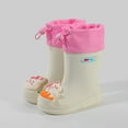 thumbnail image 2 of YUIVH Toddler-Kids Waterproof Light Up Rain Boot Mid Tube Rainboot Non- Short Rain Boots For Kids Go To School On Garden Rubber Boot Trendy Holiday Playwear, 2 of 4