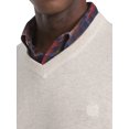 thumbnail image 5 of Chaps Men's & Big Men's Cotton V-Neck Fine Gauge Sweater, Sizes S-2XL, 5 of 6
