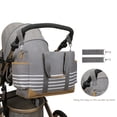 thumbnail image 3 of SPEKSEE Large Capacity Canvas Mommy Bag - Multi-functional Waterproof Maternity Tote with Shoulder Strap & Stroller Hanging Feature, 3 of 6