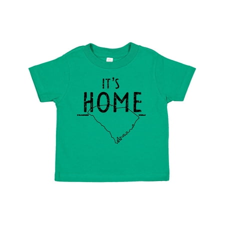 

Inktastic It s Home- State of South Carolina Outline Distressed Text Gift Toddler Boy or Toddler Girl T-Shirt