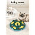 thumbnail image 3 of Pet Puzzle Feeder, Pet Slowly Eating Bowl for Healthy Digestion, Anti-Choking Mental Enrichment Toy, IQ Training Treat Puzzle for Small Medium Large Dogs & Cats, Non-Slip, 3 of 8