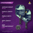 thumbnail image 5 of JOOLA Seneca Carbon Drive Surface, 16mm Pickleball Paddle, Blue, 5 of 5