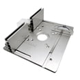 thumbnail image 1 of Router Flip Board, Precise Scale Router Table Insert Plate Hard Wearing  for Routing Machine, 1 of 7