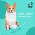 thumbnail image 3 of Toallitas para perro Wags & Wiggles hipoalergénicas para piel sensible 100 piezas, 3 of 6