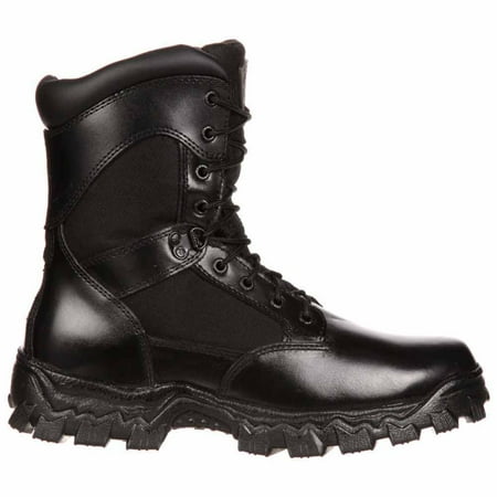 

Rocky Alphaforce 8 Inch Waterproof Insulated Public Service Mens Work Safety Shoes Casual - Black