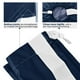 thumbnail image 5 of Bolsa de viaje para ropa sucia HOMEST Wash Me XL, paquete de 2 unidades, azul y azul, 5 of 6