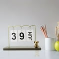 thumbnail image 5 of Bedroom Desk Office Desktop Calendar Ornaments Student Gift Tag (wood Color) Table Gifts Wooden Home+decor The, 5 of 6
