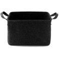 thumbnail image 1 of y Storage Basket with Two Handles, Felt Basket for Toys, Books, Magazines, 1 of 5