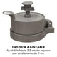 thumbnail image 2 of Prensa de Carne Weston para Hamburguesas con Grosor Ajustable y Recubrimiento Antiadherente – 11.5 cm Diámetro, 2 of 7
