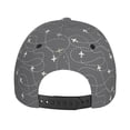 thumbnail image 6 of Naloa Original Classic Low Profile Hat Men Women Baseball Cap Dad Hat Adjustable Unconstructed Airplane Routes Around The World Print Cap, 6 of 9