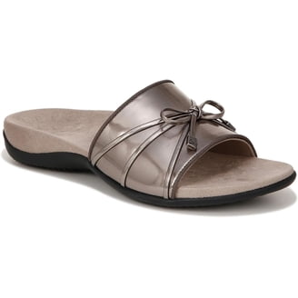 Stuart Weitzman Crossover Raffia Slide, 6.5, Brown - Walmart.com display picture 1