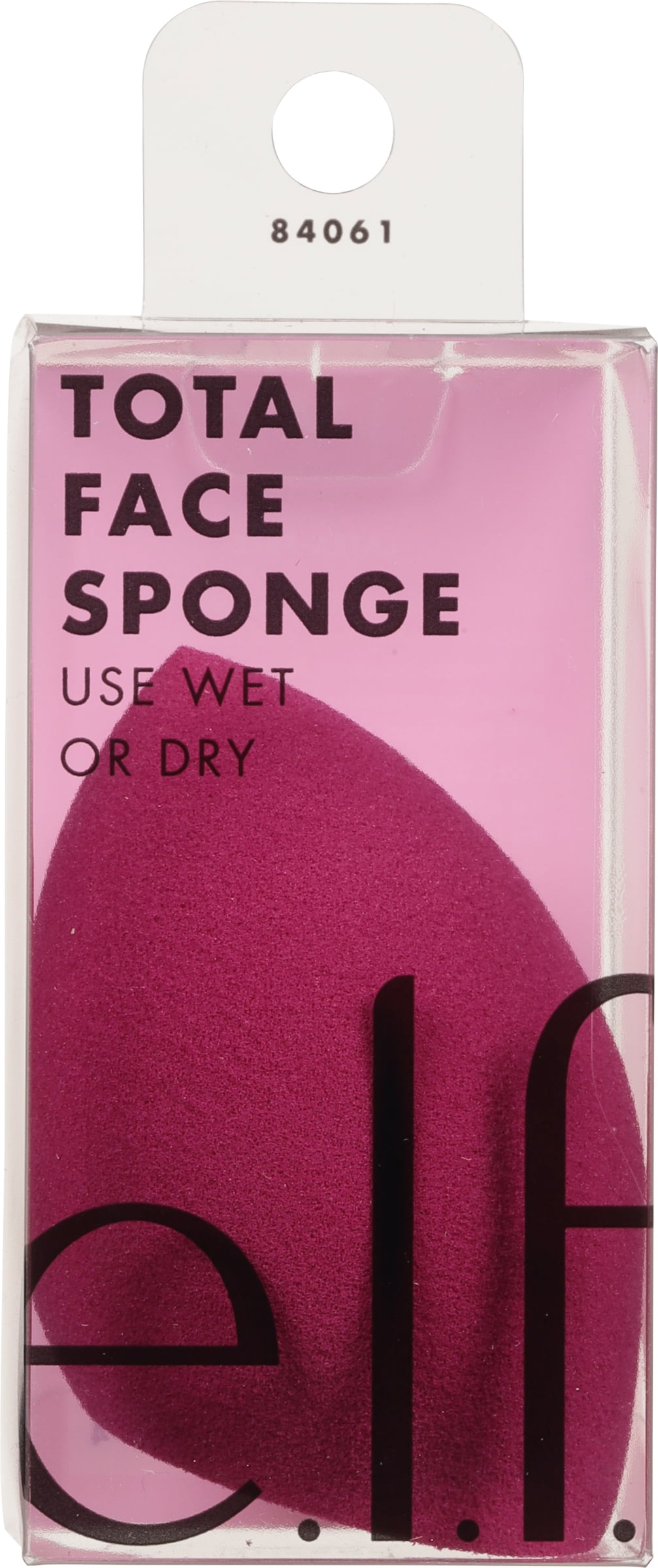 e.l.f. Cosmetics Total Face Sponge, Multi Sided, 1 Piece