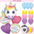 thumbnail image 3 of Unicorn in the Clouds Birthday Balloon Bouquet, 3 of 20