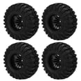 thumbnail image 4 of Juego de 4 neumáticos de goma delanteros y traseros RC y llantas de 6 radios para accesorios de coche ARRMA SENTON 1/10 RC, 4 of 10