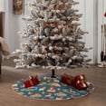 thumbnail image 4 of Fotbe Beach Dog Pattern Christmas Tree Skirt, Tree Skirts Plush Christmas Decorations, Christmas Tree Skirts Xmas Decorations Holiday Party Decor-36", 4 of 6