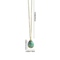 thumbnail image 2 of Swiftyle 2 Pcs Vintage Easter Egg Pendant Necklace Floral Design Glamour Gold Chain Jewelry Gift For Women Holiday Spring Fashion Accessory, 2 of 9