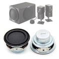 thumbnail image 2 of 40mm 1.5 inch Bass Multimedia Speaker Internal Magnetic Mini Audio Speaker 4 Ohm 6W Home Theater Music Speaker 2pcs, 2 of 5