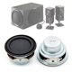 thumbnail image 2 of 40mm 1.5 Inch Bass Multimedia Speaker Internal Magnetic Mini Audio Speaker 4 ohm 6W Home Theater Music Loudspeaker 2Pcs, 2 of 5