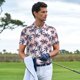 thumbnail image 3 of Balery Tropics Palm Trees Camisa Polo de Hombre con Estampado, de Manga Corta y Tejido Medio, Camisa Tipo Golf Polo-Small, 3 of 6
