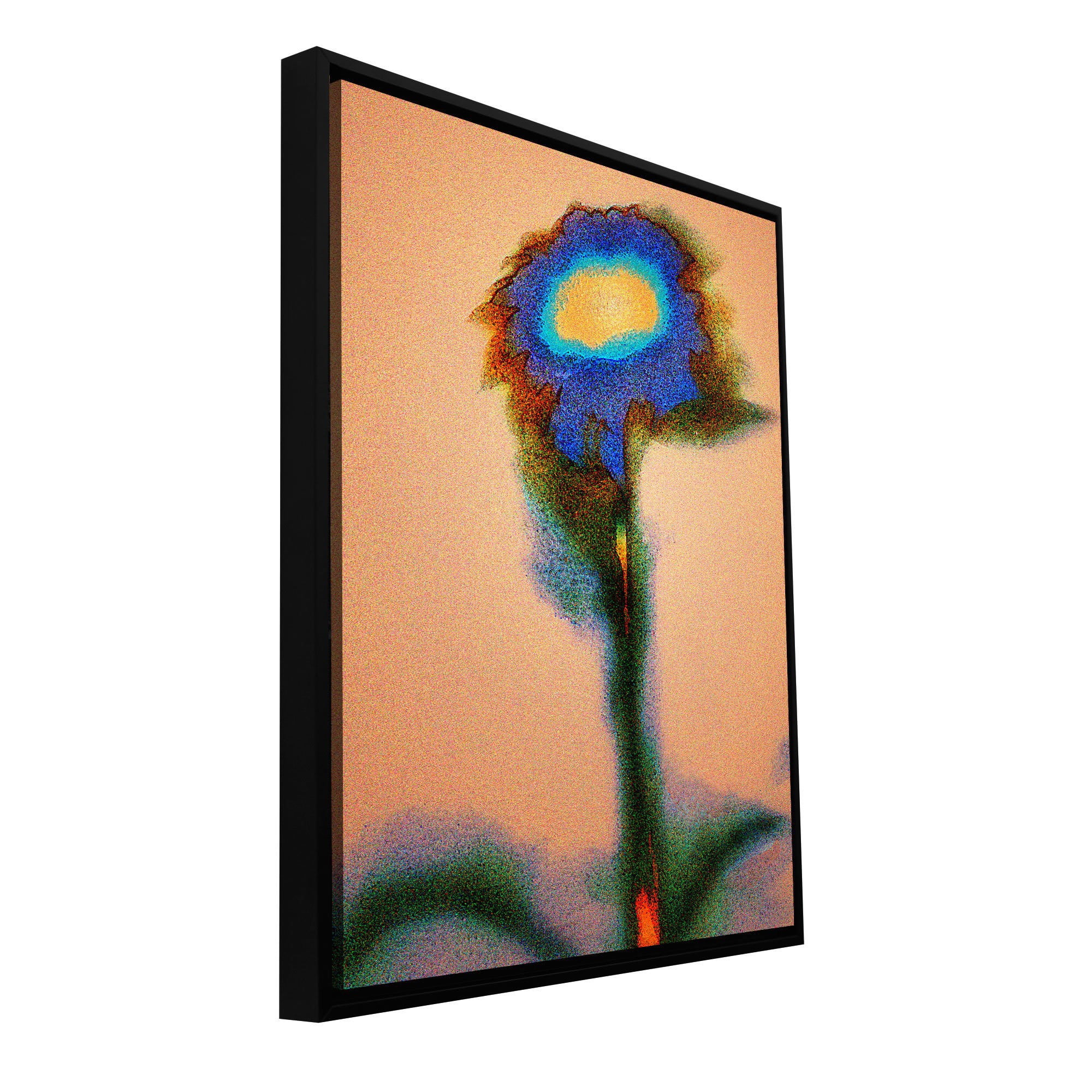 Dean Uhlinger "Dune Flower" Floater-Framed Gallery-Wrapped Canvas