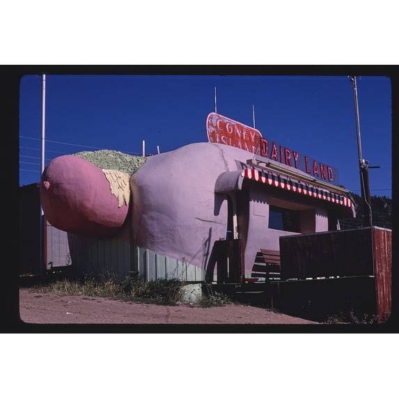 Coney Island Dairyland Canvas Wall Art (20" x 30")