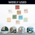 thumbnail image 4 of Hengbo 8 Pack 82 Sheets Portable Lined Self Sticky Notes Pad 3 x 3 Inch Adhesive Lined Notes for Study Home Office, 4 of 7
