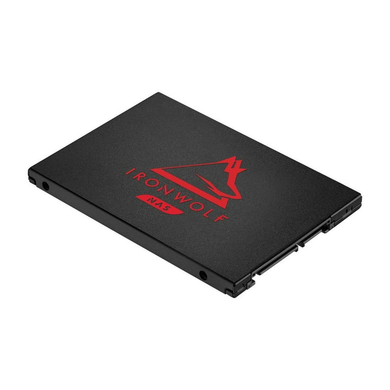 Seagate IronWolf 125 SSD 4TB NAS Internal Solid State Drive - 2.5 Inch SATA  6Gb/s speeds of up to 560MB/s, 24x7 performance with Rescue Service