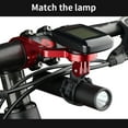 thumbnail image 4 of Ximing Combo Extended Mount, Computer Holder, Cycling Handlebar Stem Mount, Camera Flashlight , Red, 4 of 10