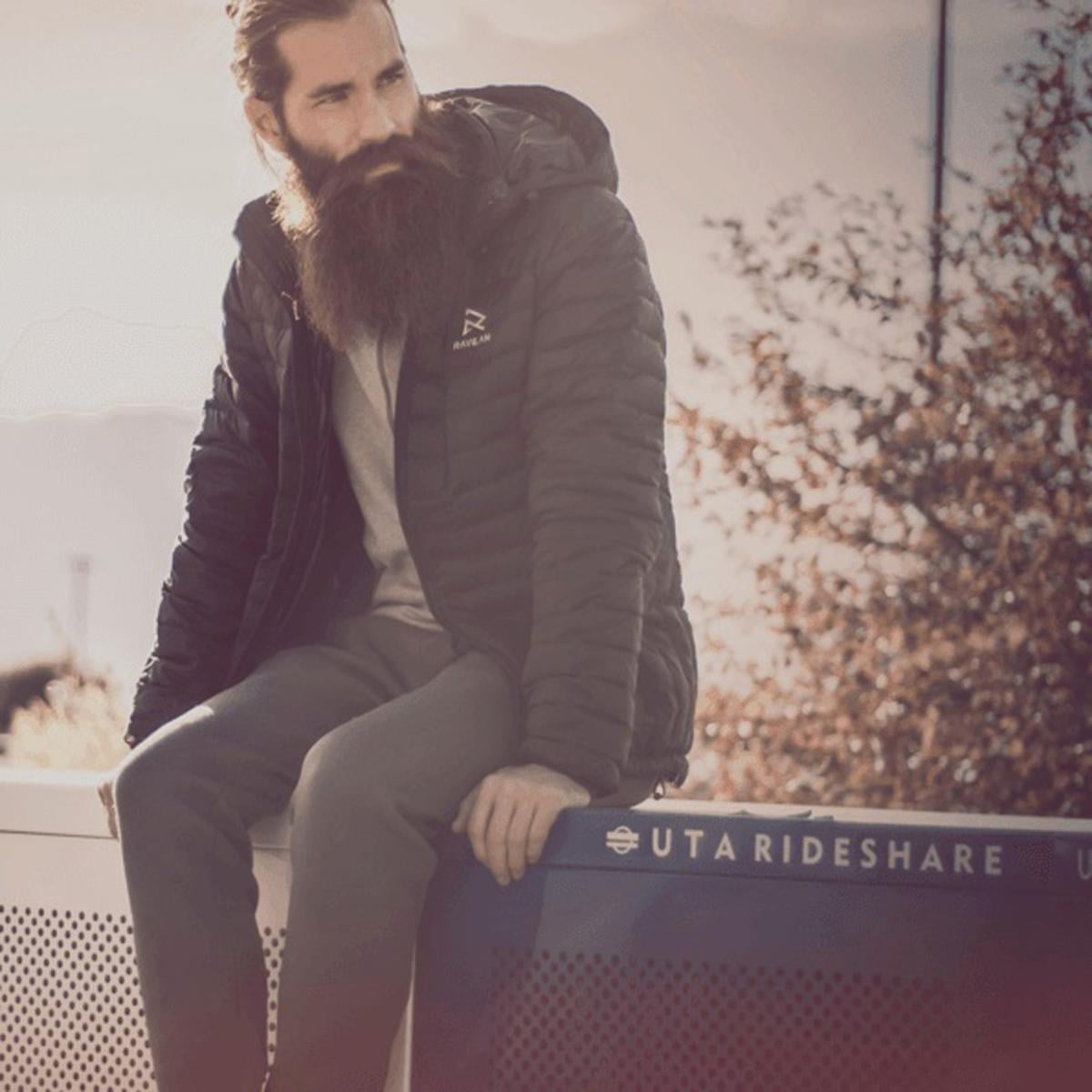 Ravean women's down heated jacket with 12v battery kit Clearance