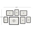 thumbnail image 3 of Boba 7pc Black Gallery Picture Frame Set, 3 of 10