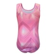 thumbnail image 3 of Baywell Gymnastics Leotards for Girls Sparkly One-Piece Pro Kids Unitard Biketards Pink 5-14Y, 3 of 12