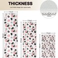 thumbnail image 4 of White Cow Black Spot Geometric Pattern Kitchen Rugs Sets Of 3,Kitchen Runner Rugs Non Skid Washable,Decorative Kitchen Floor Mats for Kitchen,Sink,Laundry,17"x30"+ 17"x47" + 17"x59", 4 of 6