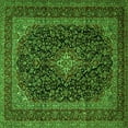 thumbnail image 1 of Ahgly Company Indoor Square Persian Green Traditional Area Rugs, 5' Square, 1 of 1