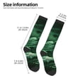 thumbnail image 2 of Pofeuu Ferns Leave Green Foliage Print Stockings, Adult Running Hiking Socks for Youth and Adult, 2 of 6