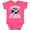 Vintage Hot Pink, variant on Inktastic Scottish Pride Scotland Flag Boys or Girls Baby Bodysuit