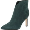 NINE WEST Womens Mikale Ankle Boot 7 Dark Green