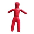 thumbnail image 3 of Grappling Dummy Jiu Training Dummy Boxing Practice PU Leather Unfilled 110cm Tall Kids Home Gym, 3 of 9