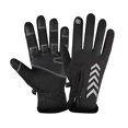 thumbnail image 1 of Under 15$ Oimcto Unisex Outdoor Windbreak Gloves Winter Screen Plus Velvet Gloves with Touchscreen Compatible Fingertips and Adjustable Wrist Strap,Include：A Pair of Gloves, 1 of 8