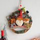 thumbnail image 3 of 2 guirnaldas de ratán con forma de muñeco de nieve y anciano para Navidad, decoración de puertas y ventanas con forma de círculo de ratán, 3 of 5