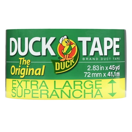 Duck Brand 2.83u0022x45 Yd. The Original Extra Wide Duct Tape, Silver