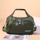 thumbnail image 4 of Bolsas de mensajero Oxford impermeable antirrobo bolso de hombro femenino (verde militar), 4 of 6